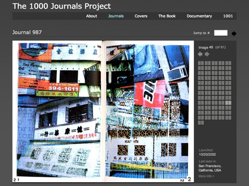 The 1000 Journals Project Website