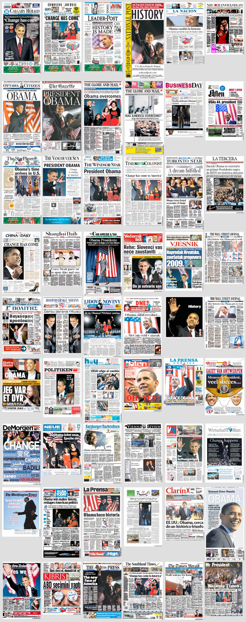 Election 2008 in the News Paper